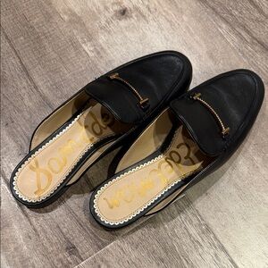 Sam Edelman Black Slip-On Loafers